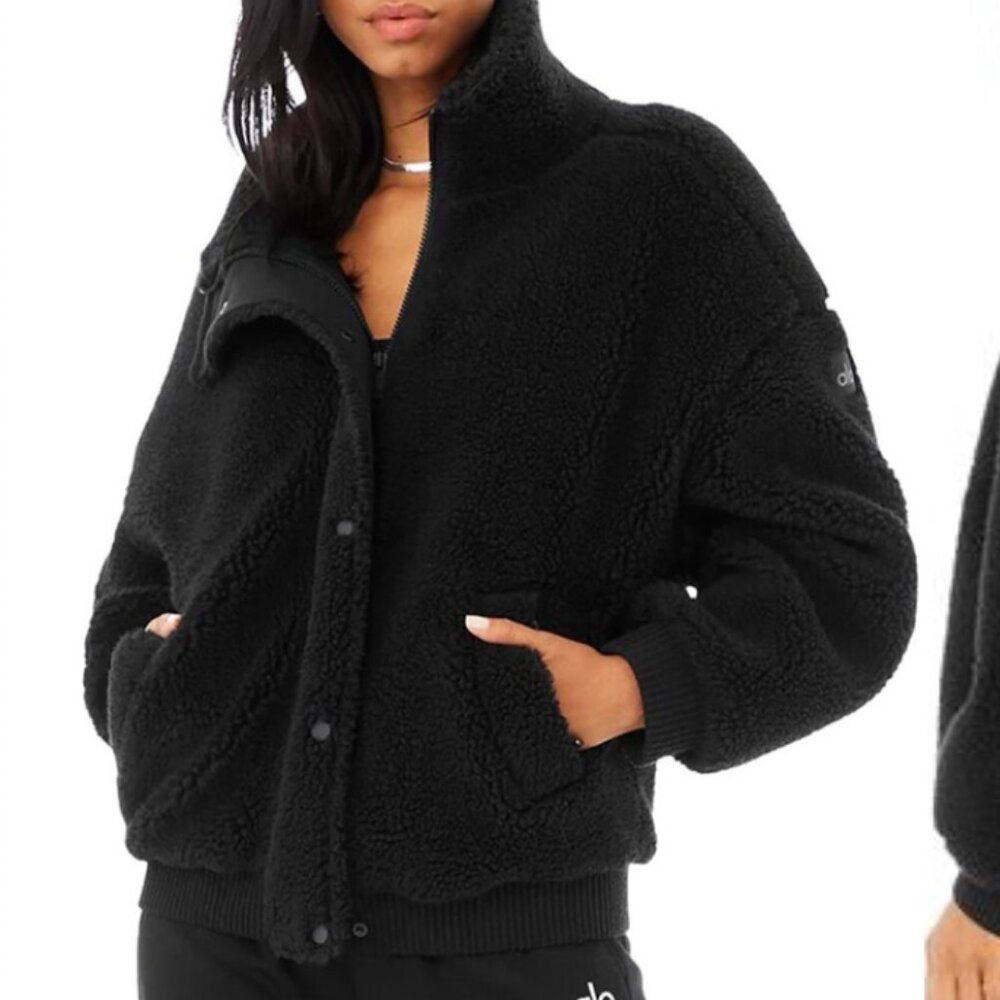 ALO Sherpa Varsity Jacket